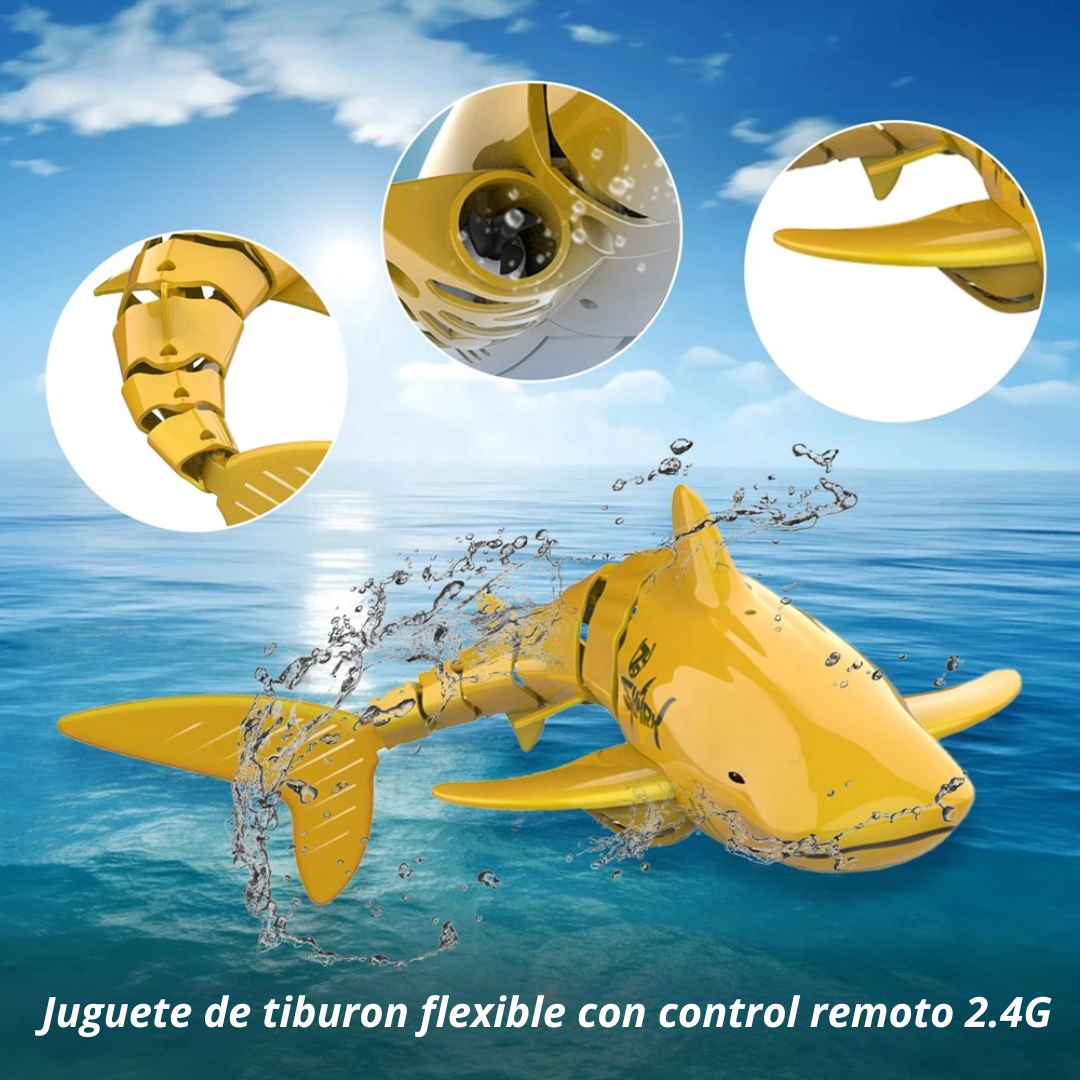 Tiburon de juguete a control remoto