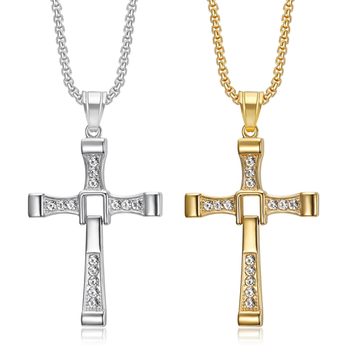 collar de cruz de toreto