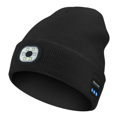 Beanie with Light and Music bluetooth